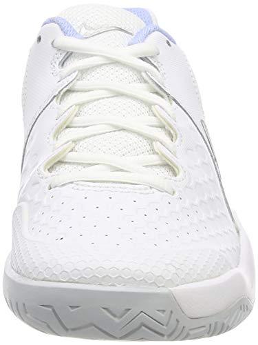 Nike Women's Air Zoom Resistance Tennis Shoes (7 B US, White/Metallic Silver/Pure Platinum)
