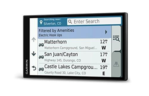 Garmin RV 770 NA LMT-S, Advanced Navigation for RVs and Towable Trailers, Directory of RV Parks & Services, Voice-Activated Navigation