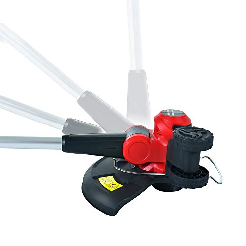 PowerSmart 20 Volt Lithium-Ion Cordless String Trimmer/Edger with Easy Feed, Includes One Battery & Charger,PS76110A