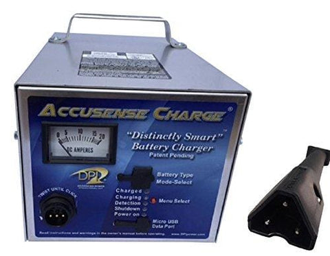 48volt 17amp Golf Cart Battery Charger with EZ-Go RXV connector