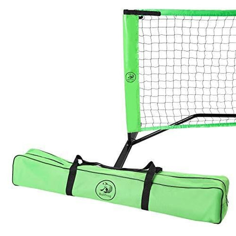 BullFrog Pickleball Set – Portable Pickleball Net with Frame, Padded Feet, Pickleball Bag and Assembly Instructions – Perfect for Indoor or Outdoor Pickle Ball [product _type] BullFrog - Ultra Pickleball - The Pickleball Paddle MegaStore