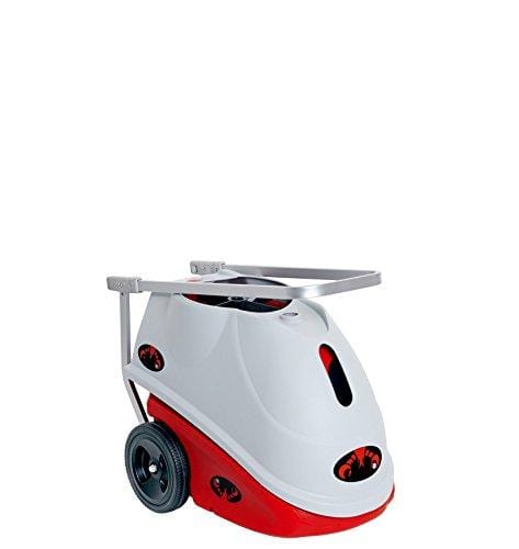 Lobster Sports – Elite One Tennis Ball Machine – Battery Operated – Lightweight – Full-Featured Tennis Ball Hopper – 4- to 8-Hour Battery Life – 60-Degree Lobs – Optional Accessories