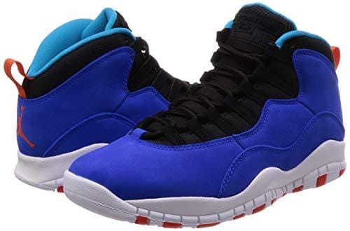 Jordan 10 Retro Tinker Racer Blue/Team Orange-Black (8.5 D(M) US)