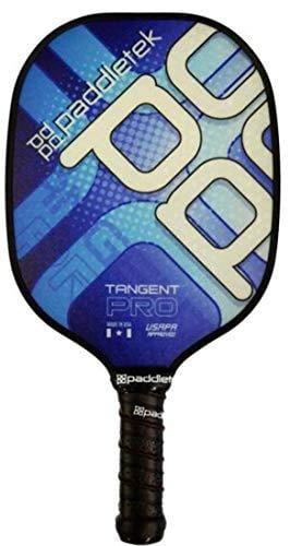 Paddletek Tangent Pro Standard Handle (4 3/8") Pickleball Paddle (Blue - Lite (7.4-7.8 oz))