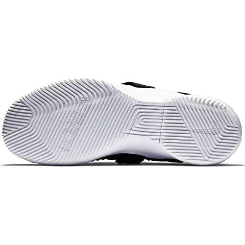 Nike Mens Lebron Soldier XII Basketball Shoe (11 M US, Black/Metallic Silver/White)