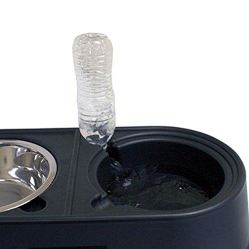 OurPets Comfort Feeder Healthy Pet Diner Raised Dog Bowls Elevated Feeder Double Stainless Steel Bowls with Stand