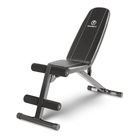 Marcy Multi-Position Workout Utility Bench for Home Gym Weightlifting and Strength Training SB-10115
