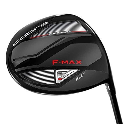 Cobra Golf 2019 F-Max Superlite Driver Black-Red (Men's, Right Hand, Graphite, Reg Flex, 9.5)