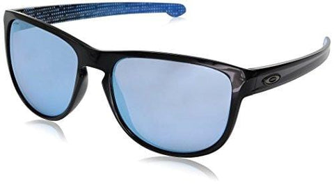 Oakley Men's Sliver R Non-Polarized Iridium Sunglasses, Matte Black with Jade Iridium, 57 mm