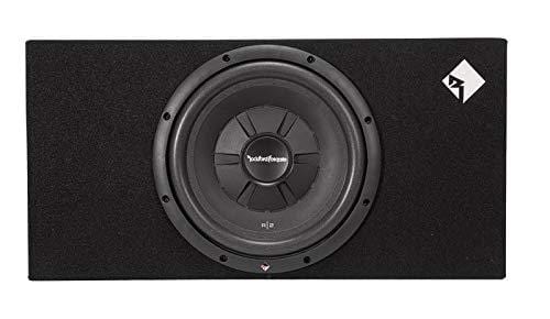 Rockford Fosgate R2S-1X12 12" 500W Subwoofer + Enclosure + 1100W Amp + Amp Kit
