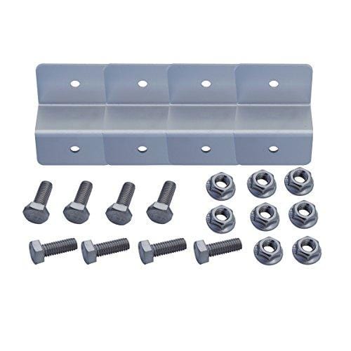 ECO-WORTHY 200 Watt (2pcs 100 Watt) Monocrystalline Solar Panel Complete Off-Grid RV Boat Kit with LCD Charge Controller + Solar Cable + Mounting Brackets