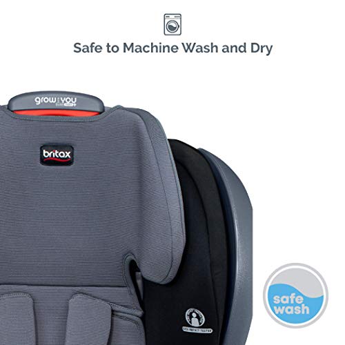Britax Grow with You ClickTight Plus Harness-2-Booster Car Seat - 3 Layer Impact Protection - 25 to 120 Pounds, Otto Safewash Fabric [Newer Version of Pinnacle]