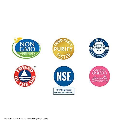 Nordic Naturals - Prenatal DHA, Supports Brain Development in Babies During Pregnancy and Lactation, 180 Soft Gels