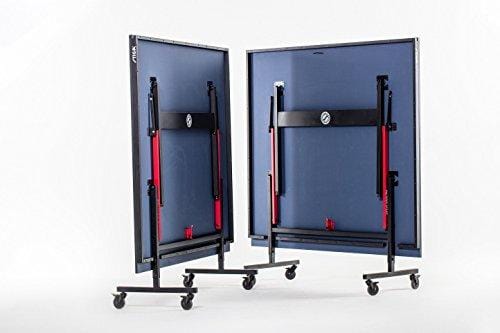 STIGA Advantage Competition-Ready Indoor Table Tennis Table 95% Preassembled Out of the Box with Easy Attach and Remove Net