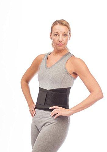 Mueller Adjustable Back Brace, Black, One Size