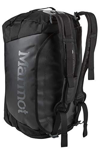 Marmot Long Hauler Travel Duffel Bag, 2300ci (35 liter), Black, Small