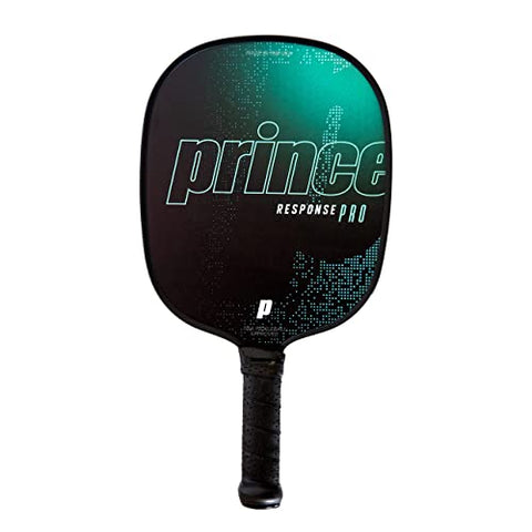 Prince Response Pro Composite Pickleball Paddle - Seafoam - Large (4 3/8 inches) - Standard Weight