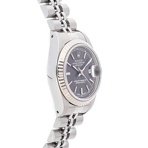 Rolex Datejust Mechanical (Automatic) Rhodium Dial Womens Watch 69174 (Certified Pre-Owned)