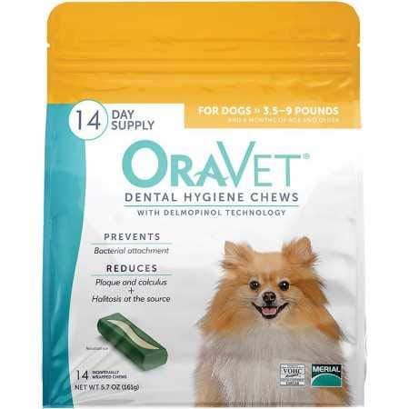 Oravet Dental Hygiene Chews XSmall UP to 10LBS (14 Count)