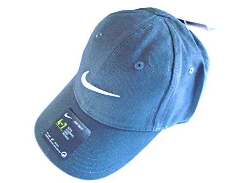 NIKE Just Do It Sports Hat Adjustable Sun Cap (4-7) (Wolf Grey/Signature White Swoosh)