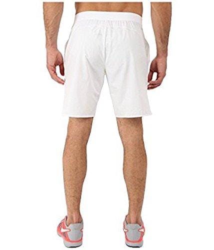 NIKE Men's 2XL Gladiator Premier 9 inch Tennis Shorts White 729394-100