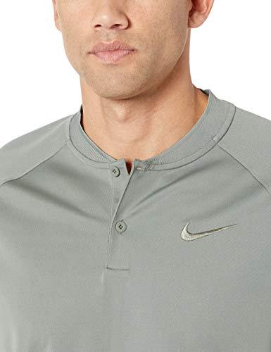 Nike Men's Dry mm Team Polo, Vintage Lichen/Vintage Lichen, Large