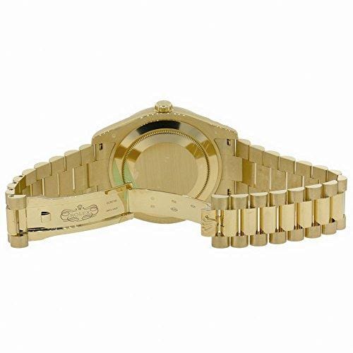 Rolex Day-Date II Yellow Gold Diamond Bezel Watch 218348