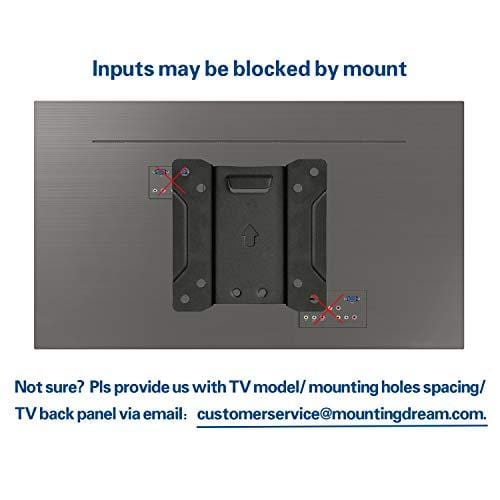 TV Mount Lockable RV TV Mount for 10-26 Inch Flat Screen TV, RV Mount for Camper Marine Boat Trailer, Easy One Step Lock Full Motion RV TV Wall Mount up to VESA 100x100mm, 22 LBS Mounting Dream MD2209