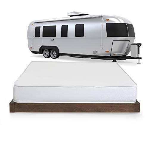 Serenia Sleep 8 inch RV Memory Foam Mattress, Short Queen, Made in The USA, CertiPur