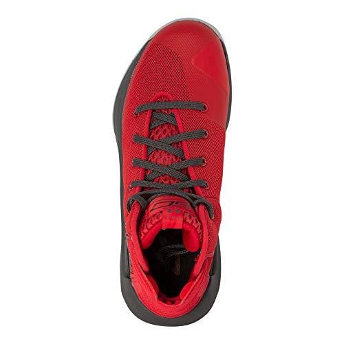 Under Armour Kids Boys UA GS Curry 3ZERO Basketball (Red/Steel/Black, 6 M US Big Kid)