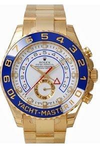 Men's 18K Gold Rolex Yachtmaster II Model # 116688