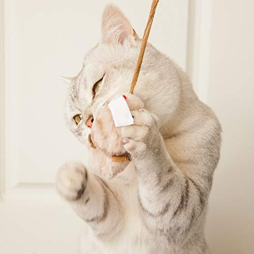 Gigwi Chirpy Cat Mouse Toy Squeak- Cat Toys Interactive Squeaking Mouse Cat Toy Melody Chaser Play N Squeak Kitten Toy, Mouse Sound Cat Toy for Boredom - Ultra Pickleball
