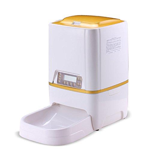 WESTLINK 6L Automatic Pet Feeder Food Dispenser for Cat Dog with Voice Recorder and Timer Programmable