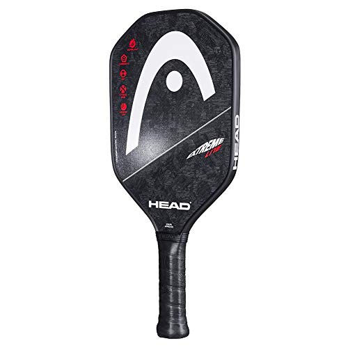 HEAD Graphite Pickleball Paddle - Extreme Lite Lightweight Paddle w/ Spin Texture & Comfort Grip, White