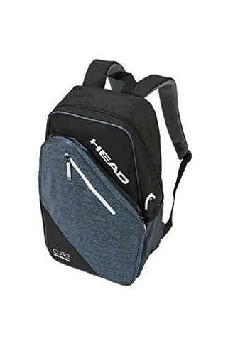 HEAD Core Tennis Backpack - 2 Racquet Carrying Bag w/ Padded Shoulder Straps