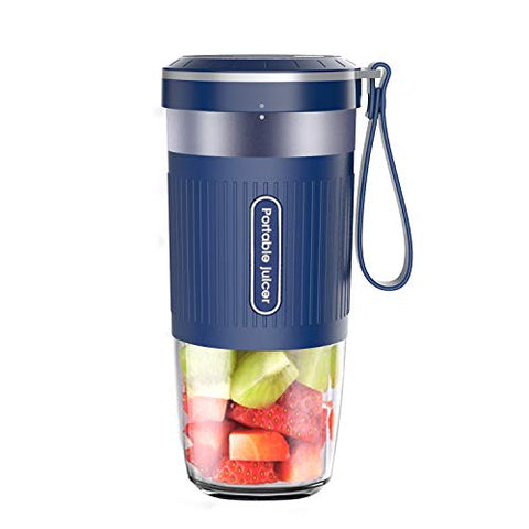 Portable Blender,AUZKIN Cordless Mini Personal Blender Small Smoothie Blender USB Fruit Juicer Mixer - Home Outdoor Travel Office - USB Rechargeable,IP68 Waterproof, BPA Free