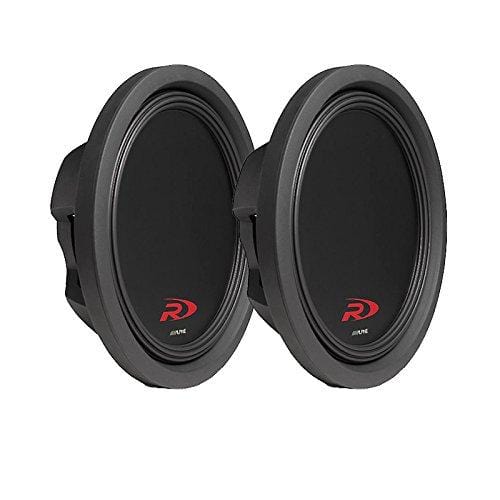 Alpine SWR-T12 12" Thin Subwoofer Bundle