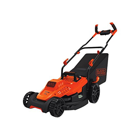 BLACK+DECKER Electric Lawn Mower, 10 -Amp, 15-Inch (BEMW472BH)