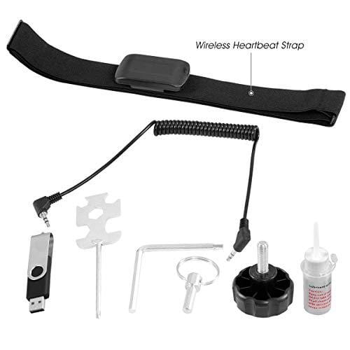 Goplus 1.5HP Electric Folding Treadmill Portable Motorized Running Machine Home Gym Cardio Fitness w/App (Silver)