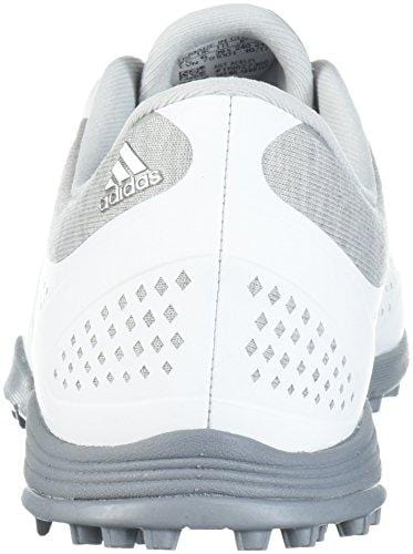 adidas Women's Adipure Sport Golf Shoe, White/Grey, 7.5 Medium US [product _type] adidas - Ultra Pickleball - The Pickleball Paddle MegaStore