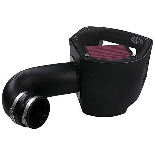 S&B Filters 75-5090 Cold Air Intake For 1994-2002 Dodge Ram Cummins 5.9L (Oiled Cleanable, 8-ply Cotton Filter)