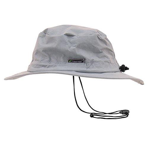 Frogg Toggs Waterproof Breathable Bucket Hat, Gray, Adjustable