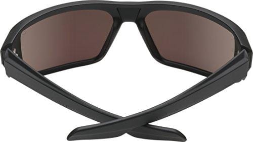 Spy Optic Men's Mccoy Polarized Wrap, Matte Black/Happy Bronze Polar & Blue Spectra, 63 mm
