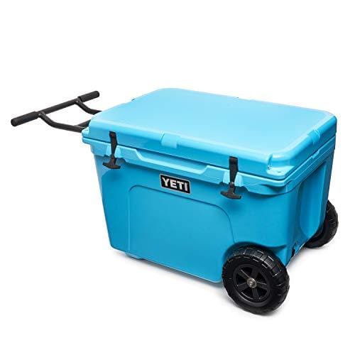 YETI Tundra Haul Portable Wheeled Cooler, Reef Blue