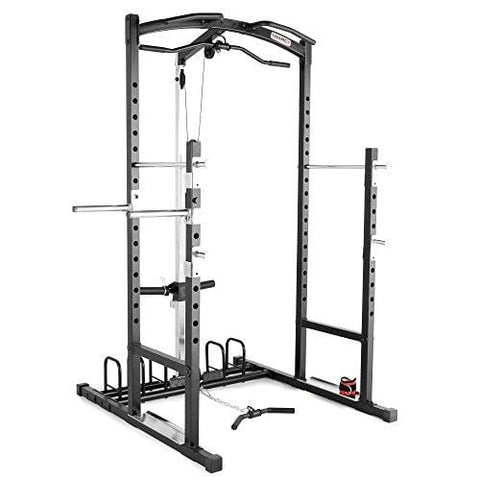 Marcy Home Gym Cage System Workout Station for Weightlifting, Bodybuilding and Strength Training MWM-7041