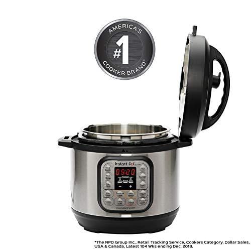 Instant Pot Duo Mini 3 Qt 7-in-1 Multi- Use Programmable Pressure Cooker, Slow Cooker, Rice Cooker, Steamer, Sauté, Yogurt Maker and Warmer