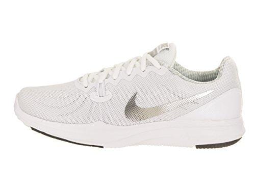 Nike Women's in-Season 7 Training Shoes (10, White/Silver-M)