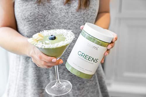 Teami® Greens Veggie Superfood Powder - 30 Servings - 16 Superfoods Including Spirulina, Wheatgrass, Chlorella, Garcinia Cambogia, Acai, and Kale