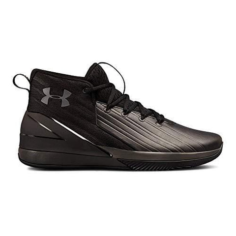 Under Armour Men's Launch Basketball Shoe, Black (001)/Charcoal, 10