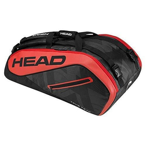 Head Tour Team 9R Supercombi Tennis Bag (Black/Red)